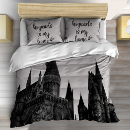 Povlečení s přikrývkou - Harry Potter Castle 
