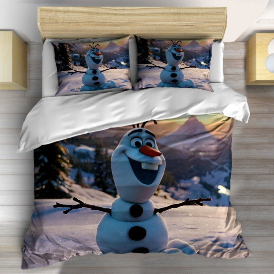 Dětské ložní prádlo s přikrývkou - Frozen Olaf