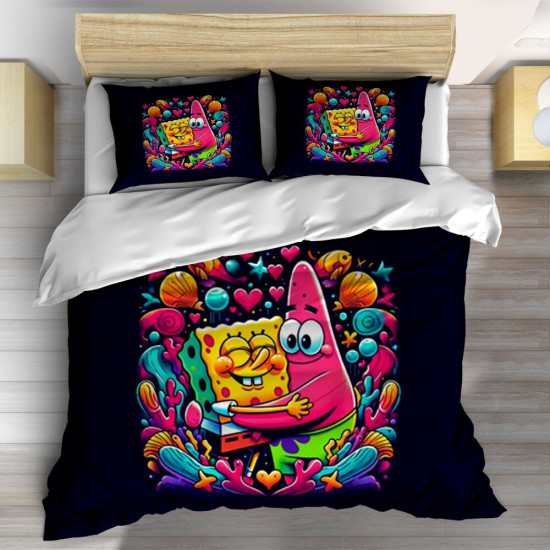 Ložní soupravy s přikrývkou - Sponge Bob