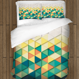 Luxusní povlečení - Color Triangles