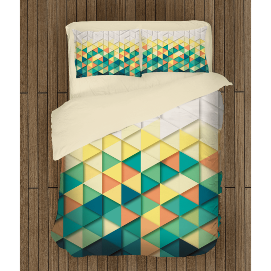 Luxusní povlečení - Color Triangles