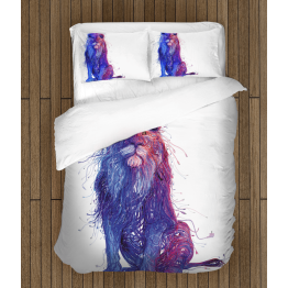 Luxusní povlečení - Digital Art Lion