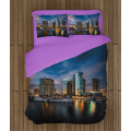 3D ložní prádlo - Night In San Diego