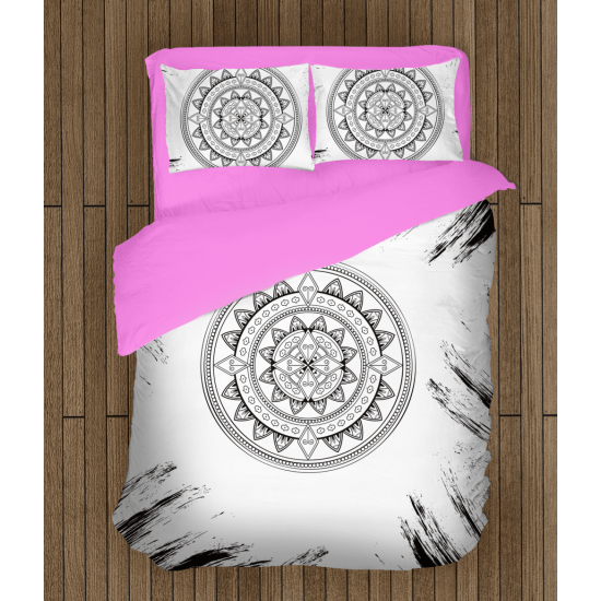 Povlečení na postel - Black&White Mandala