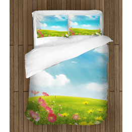 3D Povlečení luxusní - Sunny Lawn