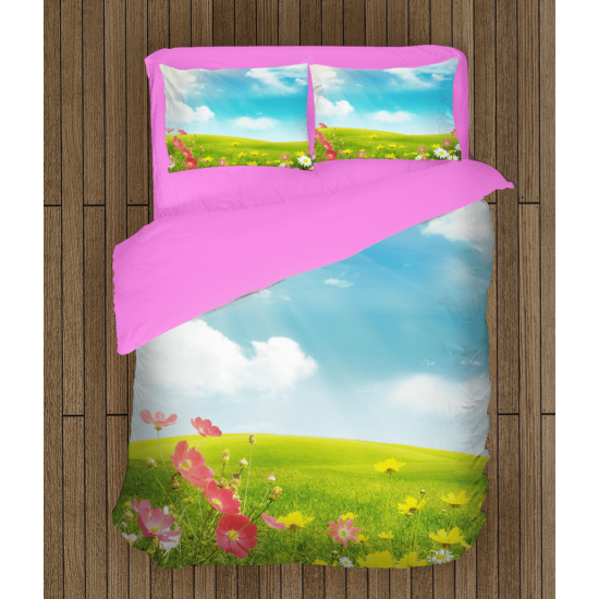 3D Povlečení luxusní - Sunny Lawn