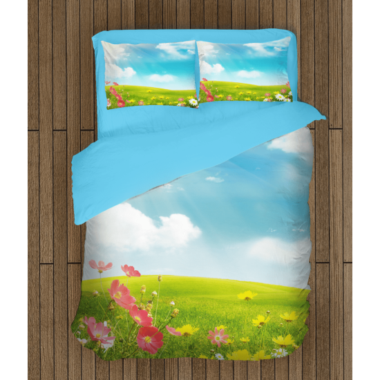 3D Povlečení luxusní - Sunny Lawn