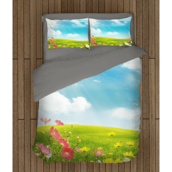 3D Povlečení luxusní - Sunny Lawn