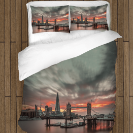 Povlečení luxusní - Sunset In London