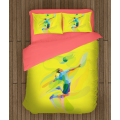 Žluté povlečení - Volleyball