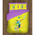 Žluté povlečení - Volleyball