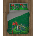 Zelené povlečení - Parrots