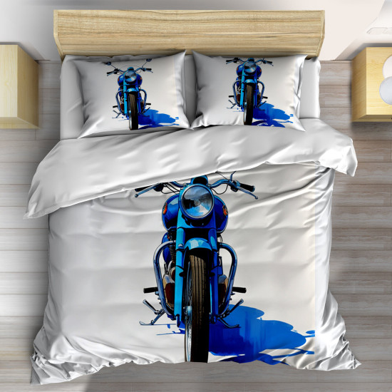 Modrý motor ve hře světel – Luxusní povlečení