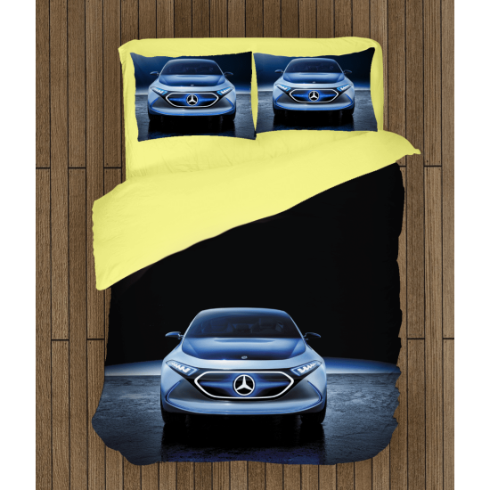 Luxusní povlečení - Mercedes Benz Black