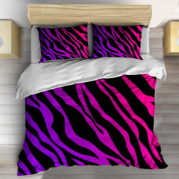 Povlečení na postel - Colorful Zebra