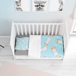 Povlečení pro miminka - Pacifier Blue