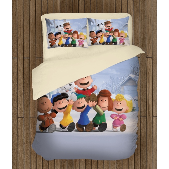 3D dětské povlečení - The Peanuts Movie