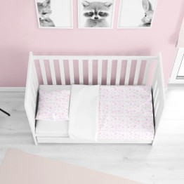 Povlečení do postýlky - Little baby pink