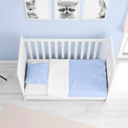 Povlečení do postýlky - Little baby blue