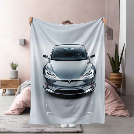 3D Deka Elektrické auto Tesla