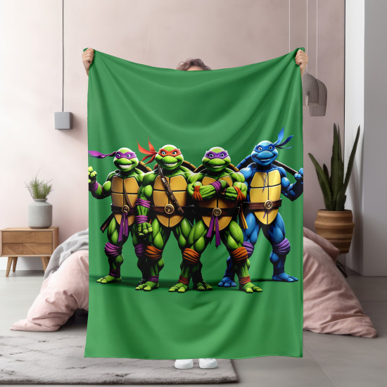 Dětská deka Čtyři Ninja želvy