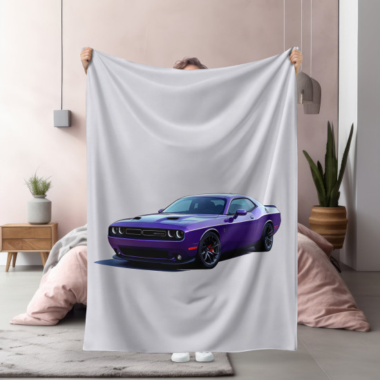 Deka Fialové auto Dodge
