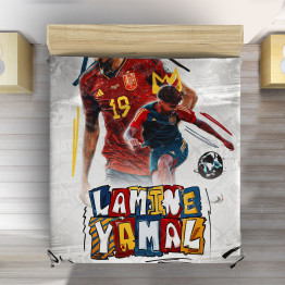Fotbalový přehoz Lamine Yamal