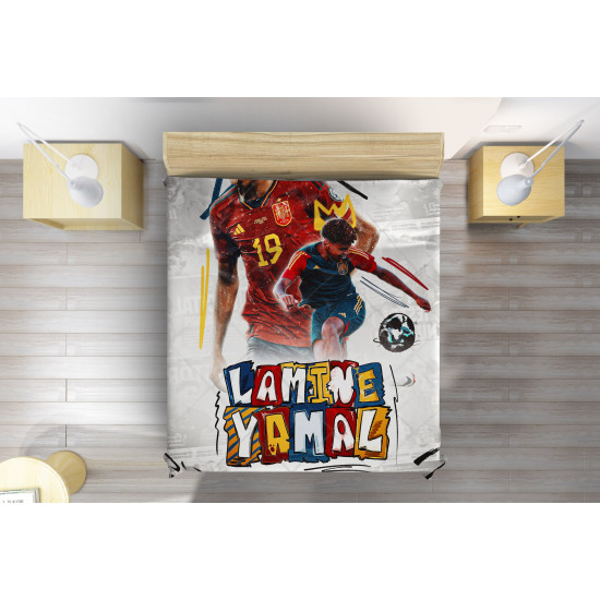 Fotbalový přehoz Lamine Yamal