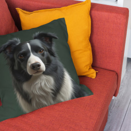 Dekorační polštář Border Collie