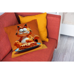 Dekorační polštář Garfieldovo mlsání