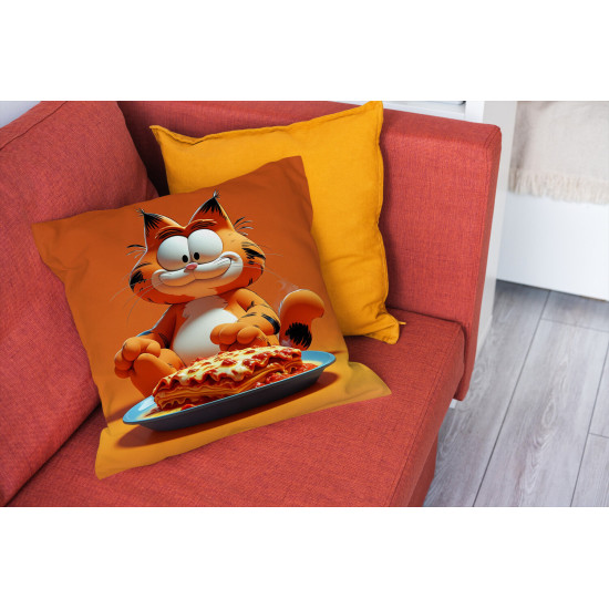 Dekorační polštář Garfieldovo mlsání