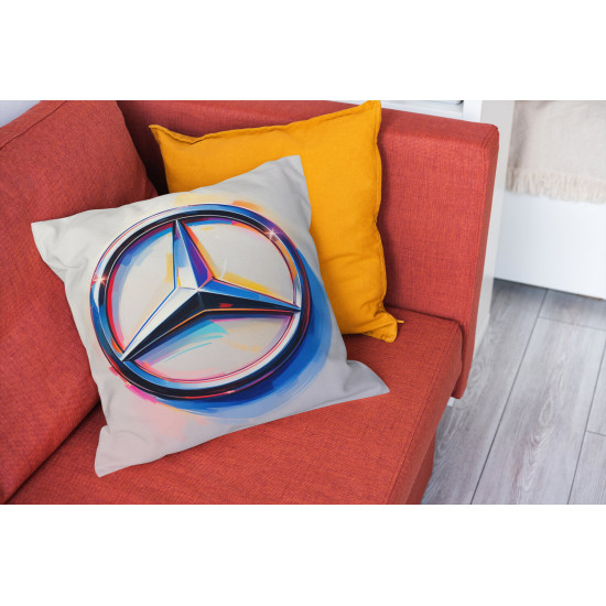 Polštář Věčný symbol Mercedesu