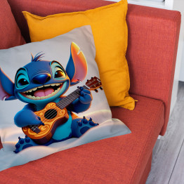 Polštář Mini Stitch s kytarou
