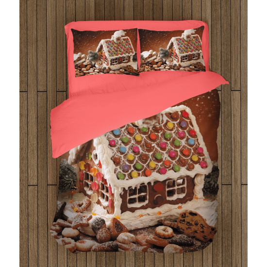 Vánoční povlečení - Christmas Candy House