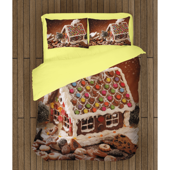 Vánoční povlečení - Christmas Candy House