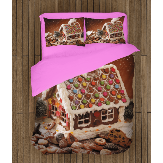 Vánoční povlečení - Christmas Candy House