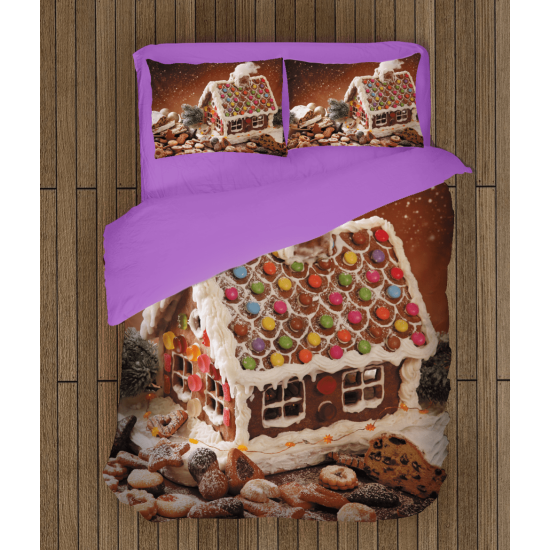 Vánoční povlečení - Christmas Candy House