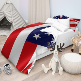 Dětské povlečení Americká vlajka
