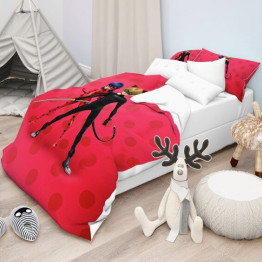 Povlečení Kouzelná Beruška a Černý kocour - Ladybug and Cat Noir