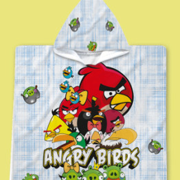Dětské pončo Angry Birds