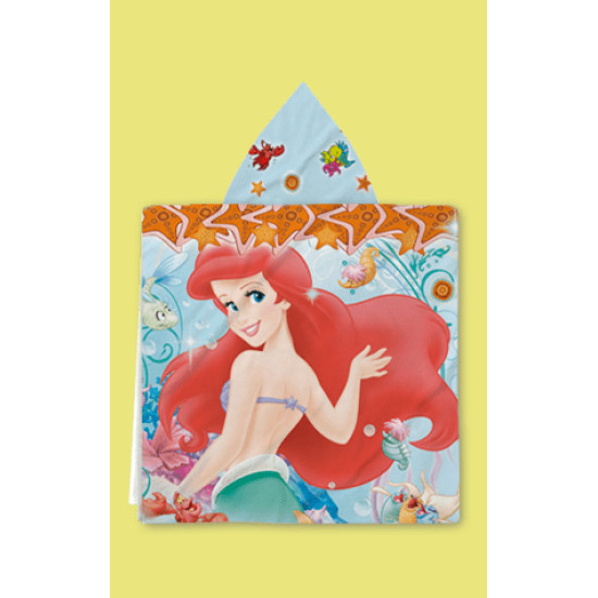 Dětské pončo s kapucí Ariel