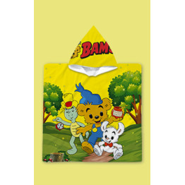 Dětské pončo s kapucí Bamse