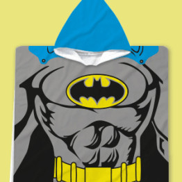 Dětské pončo s kapucí Batman