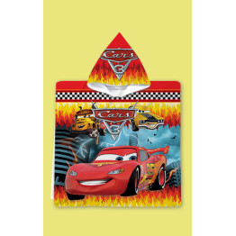 Dětské pončo s kapucí Cars