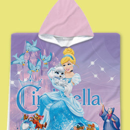 Dětské pončo s kapucí Cinderella