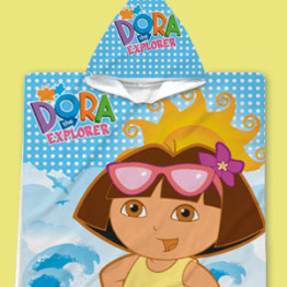 Dětské pončo s kapucí Dora