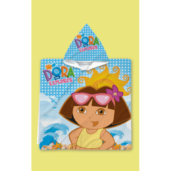 Dětské pončo s kapucí Dora