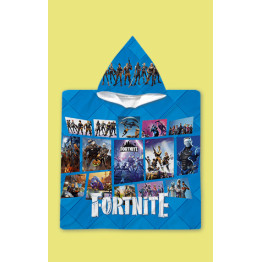 Dětské pončo s kapucí Fortnite