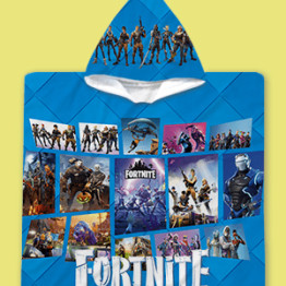 Dětské pončo s kapucí Fortnite