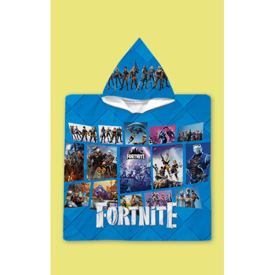 Dětské pončo s kapucí Fortnite